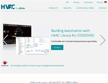 Tablet Screenshot of hvac-automation.com